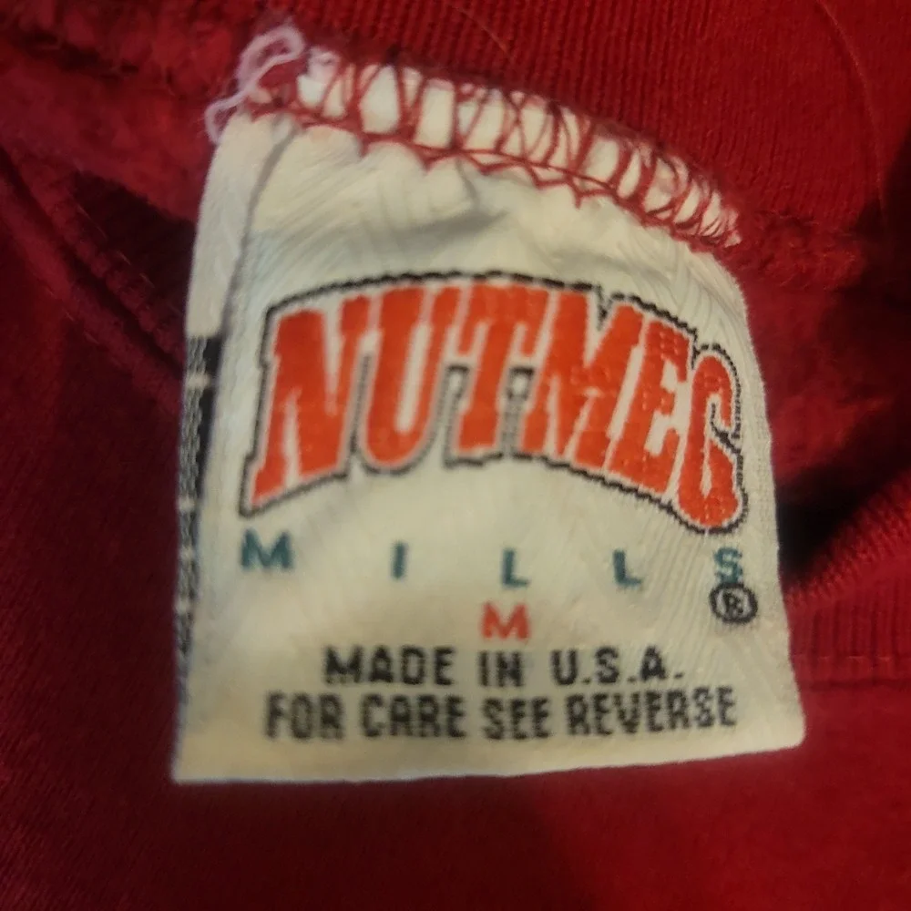 Vintage 90s Alabama Crimson Tide Crewneck Sweatshirt Mens Medium Nutmeg USA Made